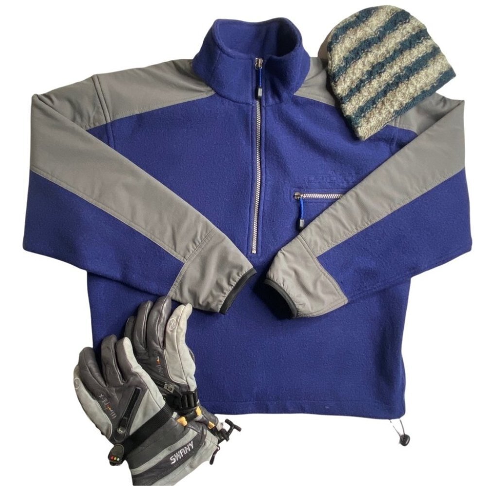 ORTOVOX Lana Wool Royal Blue Pullover Jacket S